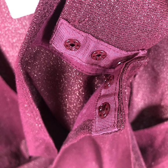 NWT Anthropologie Shimmer Open Back Bodysuit M - Picture 11 of 15